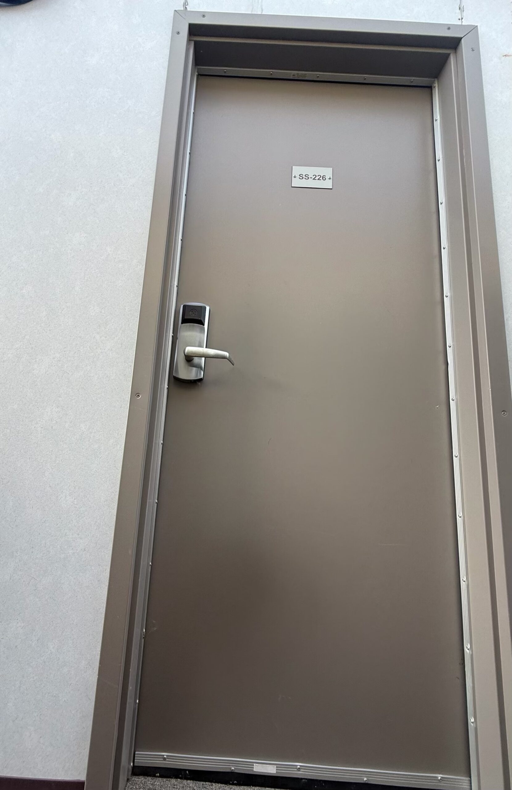 Modular homes for sale Edmonton - secure entry with keypad lock