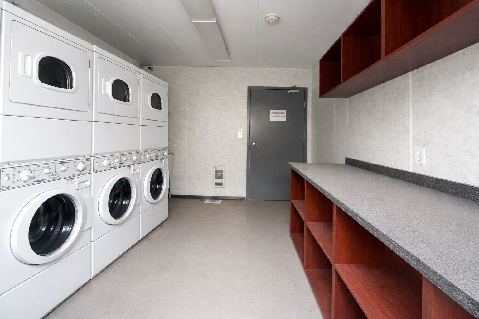 Laundry module for multi-unit modular housing orders